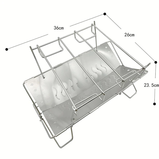 Tostapane Da Campeggio Mizikuu - Griglia Pieghevole Per Fornelli A Gas - Foto 9