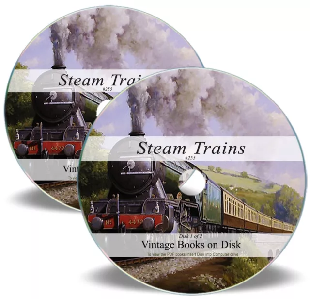 Rare Steam Train & Locomotives Hand Books DVD Railway Engine Power Bradshaws 255