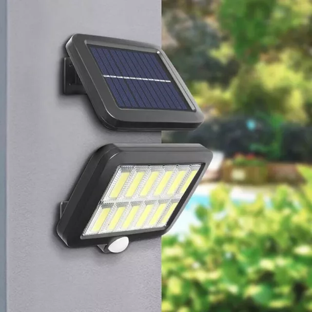 Durable Solar Powered 1000W Panel with 120 LED Street Light Motion Sensor