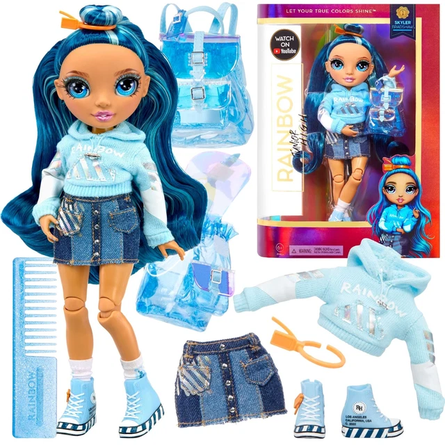Rainbow High Puppen Blau