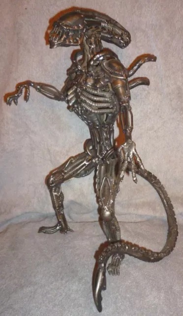 Alien,Iron Maidon,Skulptur,Bronze,Büste,Figur,Design,Zinnfiguren,70ziger Jahre