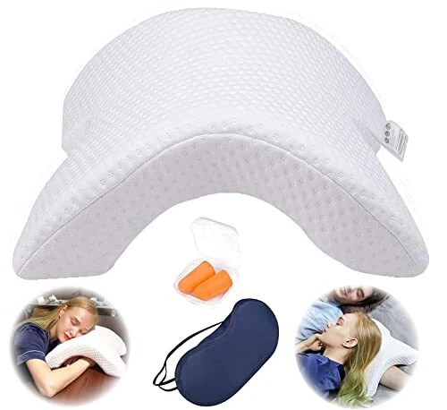 Cuddle Pillow Neck Cervical Pillow for Couples Sleeping Pillow Memory Foam Pi...