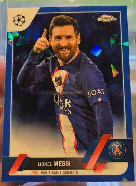 Carte Lionel Messi Topps Flagship UCC 2023 #1 - Paris Saint-Germain - Near Mint