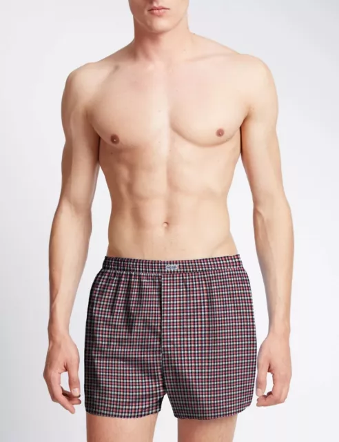 Paquete De 3 Hombre Pantalones Cortos Informal Verano Varios Algodón Diseño Moda