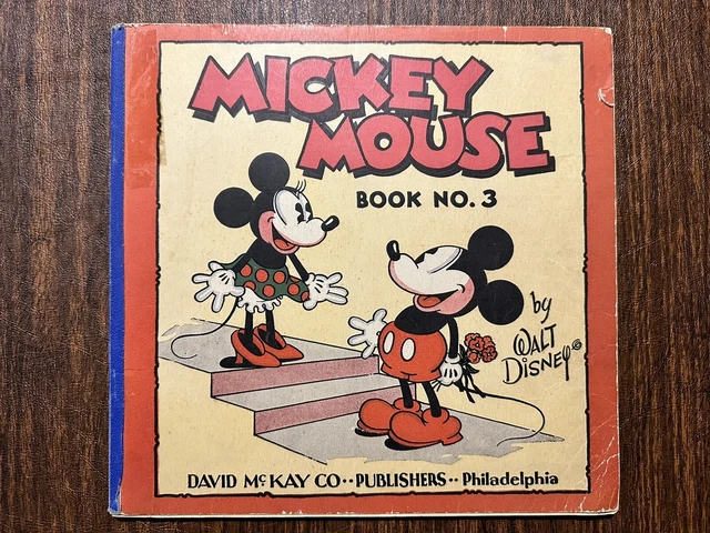 RARE: Mickey Mouse Comic book No. 3 David McKay 1st Edition