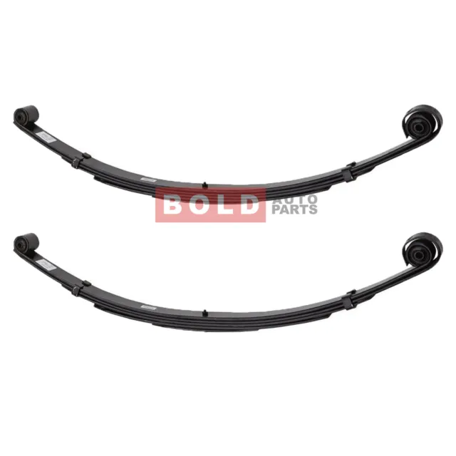 Pro Comp 22410 Front 4" Lifted Leaf Springs 99-04 Ford F250/F350 Pair w/Bushings