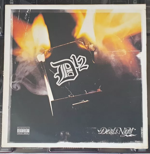 D12 Devil's Night Double 12" Vinyl LP Shady Records Vinyl A+ Case B