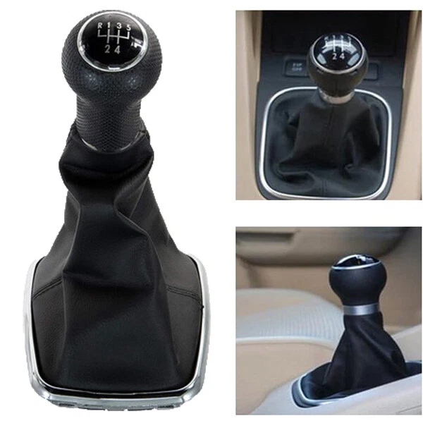FOR VW GOLF Bora Jetta MK4 GTi R32 9905 5 Speed Gear Shift Knob Gaitor