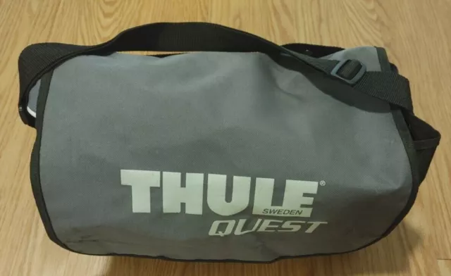 Thule Sweden Quest Black Duffle Gear Bag Roof Top Car Carrier W/ Soft Case