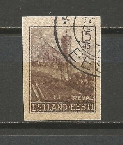 Deutsches Reich Besetzung Estland 1941 Mi 4 U a from 4-9 ungezahnt