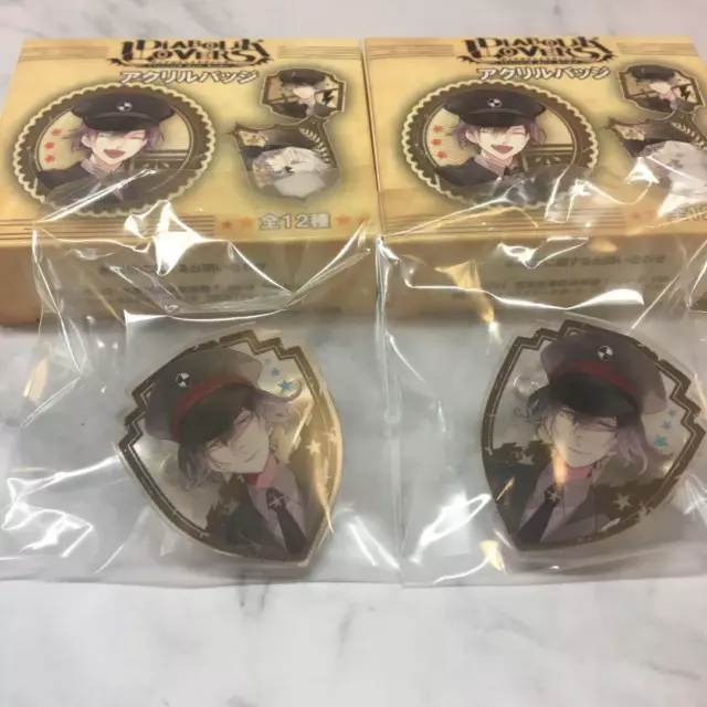 DIABOLIK LOVERS Azusa Mukami badge acrylique lot de 2