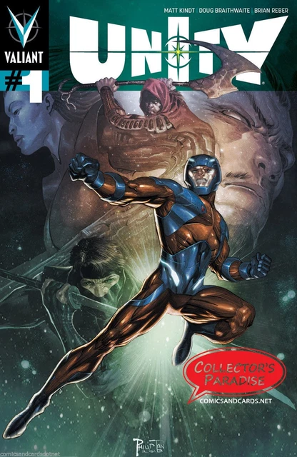 Unity (2013) #1 Collector's Paradise Exclusive Variant Vei Valiant Comics Nm