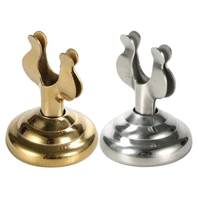 2 PCS TABLE Numbers Holders Note Clips Tabletop Menu Metal Place Card