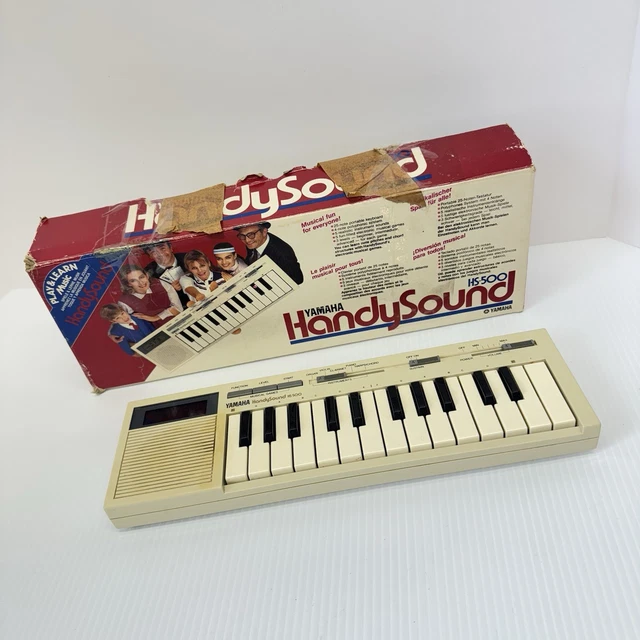 VINTAGE YAMAHA HANDYSOUND HS-200 Electronic Keyboard Rare