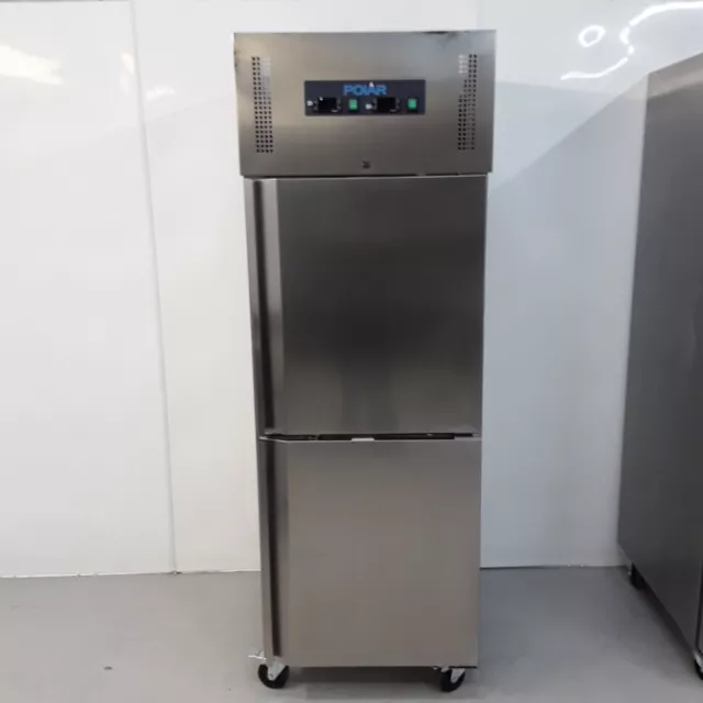 Stainless Steel Fridge Freezer 600 ltr Commercial Catering Dual Polar UA025