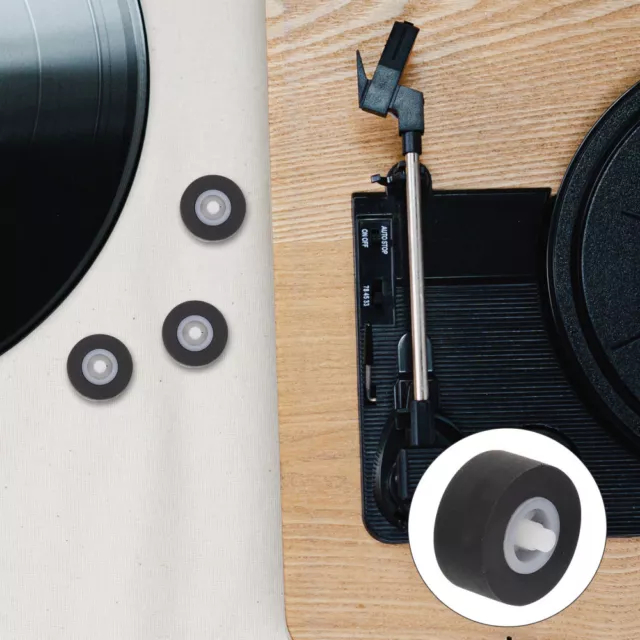 3x Audioteile Klemmrolle für Recorder, Radio & Bandrecorder