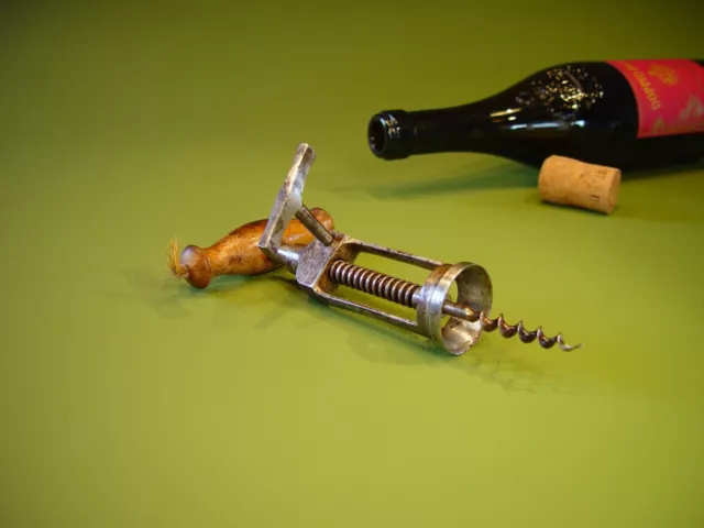 alter Korkenzieher tire bouchon vintage corkscrew