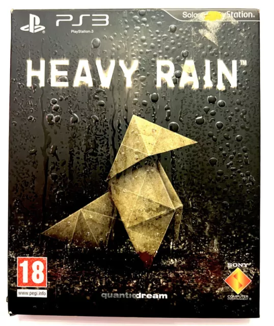 Heavy Rain Ps3 Carton Juego Completo Perfecto Estado Abierto