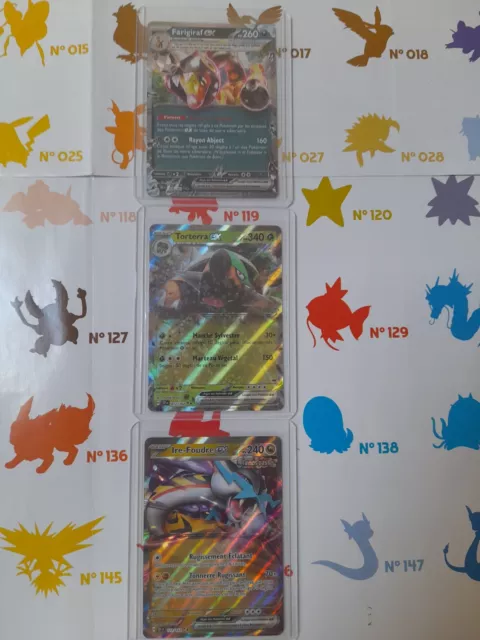 Lot Carte Pokemon EX Force Temporelle