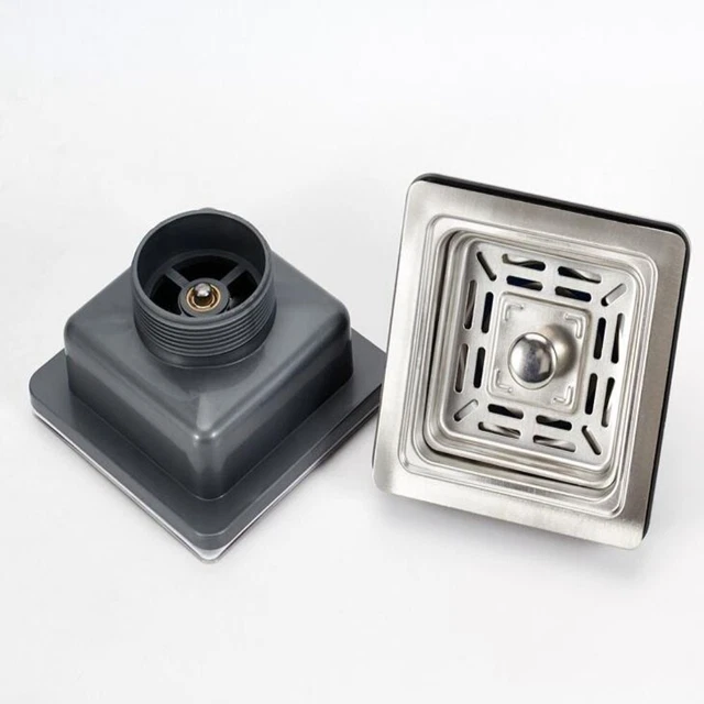 Sink Basin Plug Clack Plug Kit Kitchen Sink Square Drainer Basin Waste Filter
