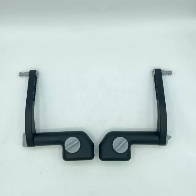 Lascal Buggy Board Mini Replacement Parts: Set Right Left Arm w Clamp Connectors