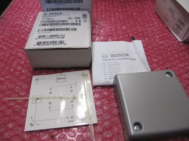 2 x BOSCH ISN-SM-50 Seismic Detector  For Safes or Vaults