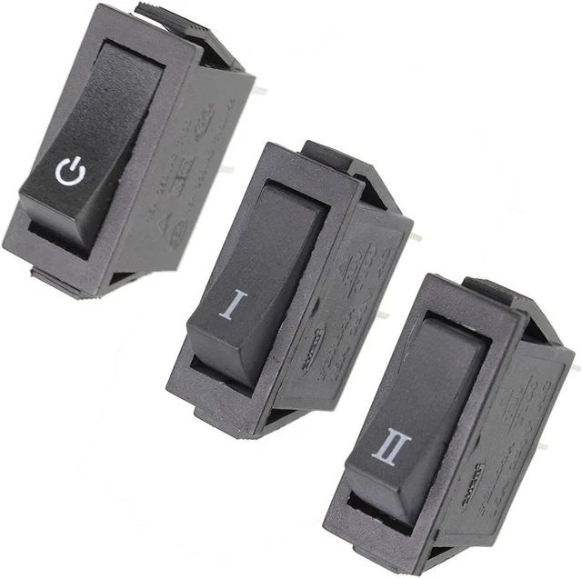 NEW DIMPLEX GENUINE Electric Fire Heater On Off Switch Set Pack Of 3 ...