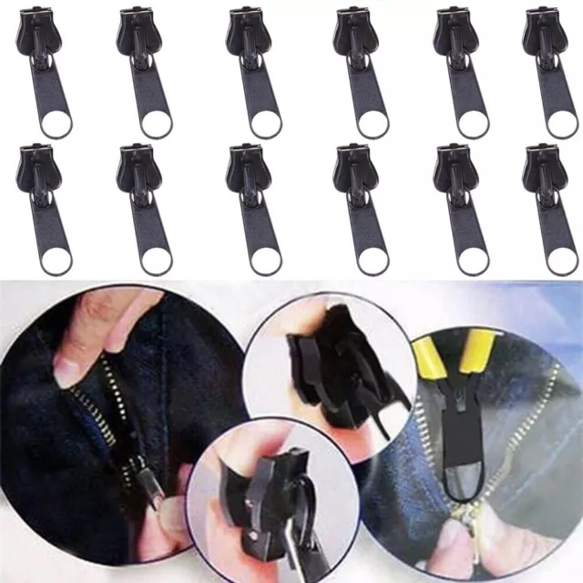 Upgrade Your Zippers with Universal Zip Fixers 12 Pieces Easy to Install