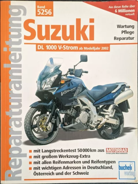 Suzuki DL 1000 V-Storm ab 2002 Reparaturanleitung+ original SuzukiFahrerhandbuch