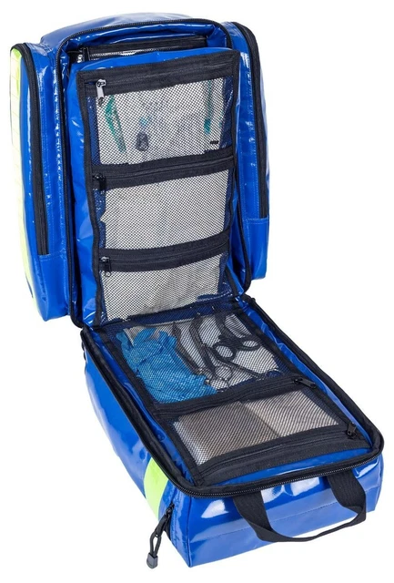Supporter Rucksack Plane Blau mit AED Fach EM13.058  37 x 45 x 21 cm Notfall 5