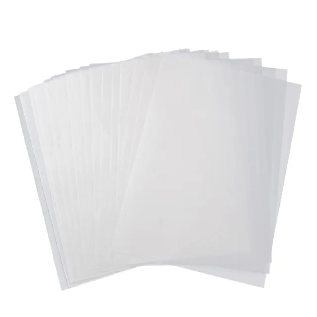 150 piezas papel traza papel imprimible papel de transferencia translúcido