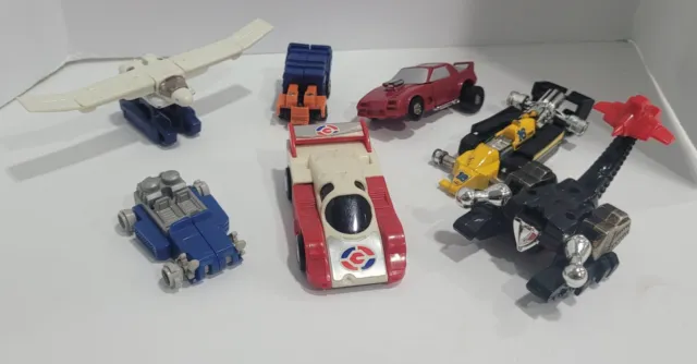 Vintage Go Bots Lot For PARTS OR REPAIR- Bandai Vintage - Broken As Is