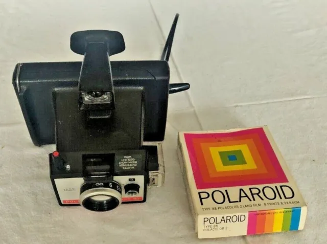Aus einer Auflösung: tolle alte Polaroid Colorpack 80 Kamera