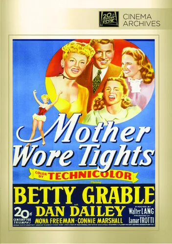 MOTHER WORE TIGHTS (DVD, 1947); BETTY GRABLE, DAN DAILEY.  Sealed, new.