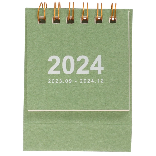 DESK CALENDAR 2024 Table Calendar Monthly Calendar Small Desk Calendar