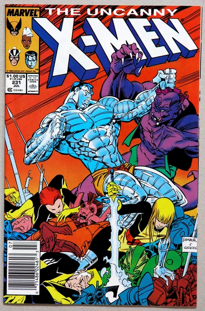 Uncanny X-Men #231 Vol 1 - Uncanny X-Men - Chris Clareemont - Rick Leonardi