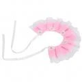 (XS) Juli Geschenk Pet Drool Lätzchen Spitzenhalsband Haustier