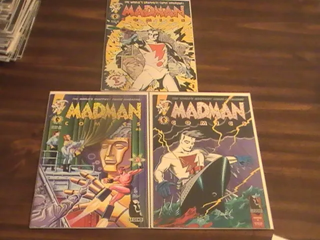 Lot of 14 Dark Horse Madman Comics 1 2 4 5 6 7 8 9 10 11 + more NM/M
