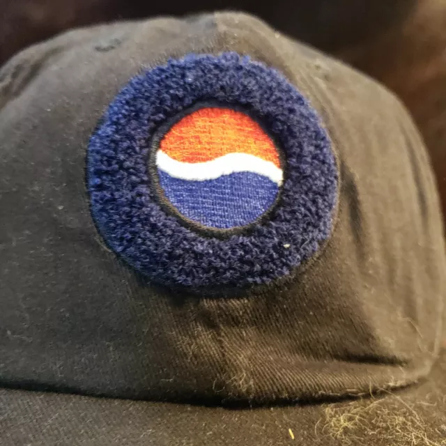 Vintage 90s Pepsi Cola Soda Promo Embroidered Snapback Hat Cap Men's