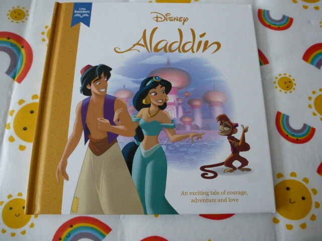LITTLE READERS DISNEY Aladdin hardback book used £1.50 - PicClick UK