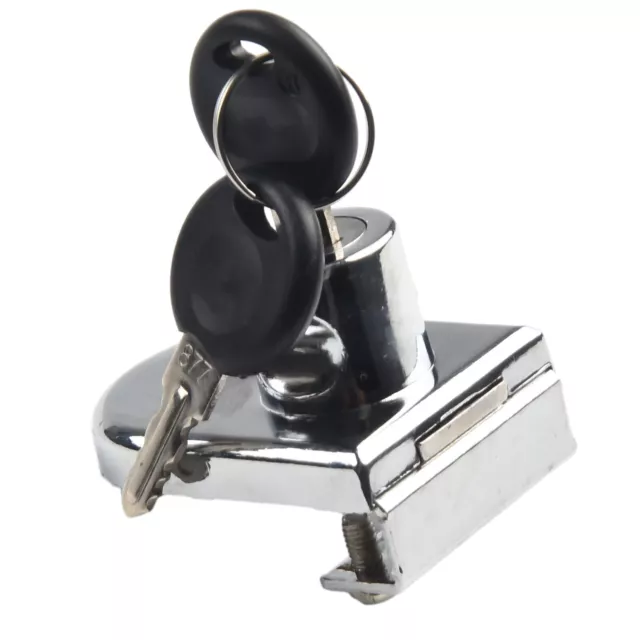 Premium Zinc Alloy Glass Door Lock Secure your Display Cabinets with Ease