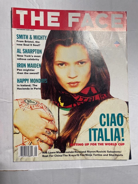 THE FACE magazine ケイト・モス Kate Moss表紙 The Face Magazine No 92 May 1996（Kate Moss By Mario Testino）