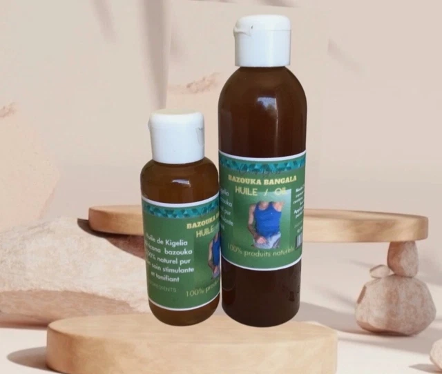 Huile BAZOOKA OIL Spéciale Hommes - Ingrédients Naturels 200 Ml - Neuf Jamais Ouvert