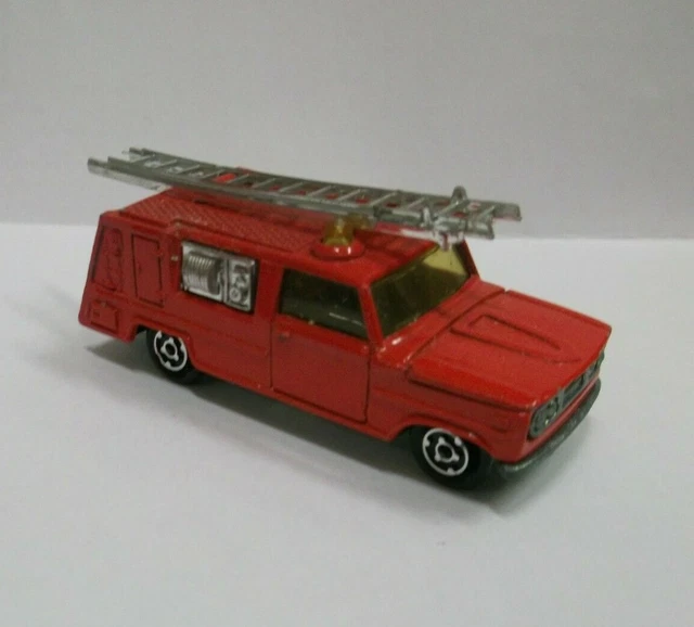 Majorette Super Movers – Camion échelle Pompiers – Série 600 #612 – échelle HO