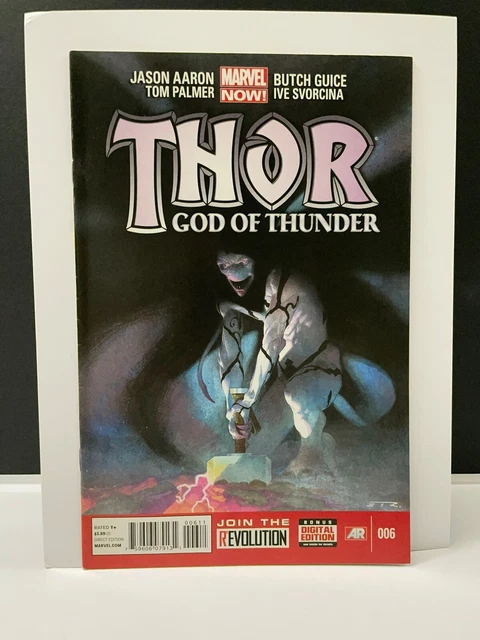 Thor God of Thunder #6 (2013) 1st Cameo App Knull MCU Esad Ribic Art FN See Pics