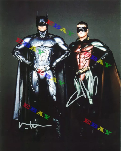 Val Kilmer & Chris O'Donnell Batman Forever Autographed Signed Photo Reprint