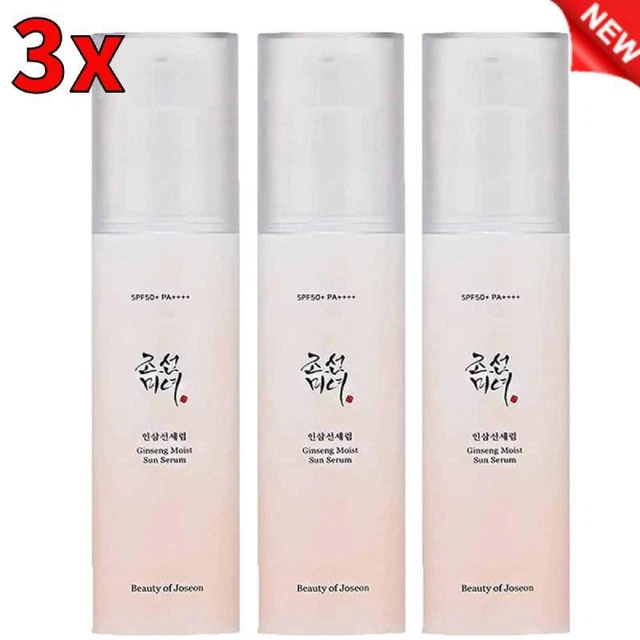 3X BEAUTY OF Joseon Ginseng Moist Sun Serum SPF50 PA++++. 9.95 PicClick 3X BEAUTY OF Joseon Ginseng Moist Sun Serum SPF50 PA++++. 9.95 PicClick
