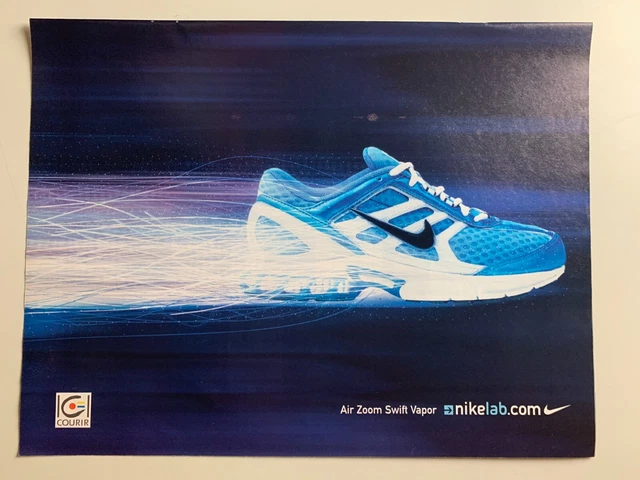 NIKE AIR ZOOM VAPOR DRIVE NIKELAB BASKET publicite carte postale EUR 5 00 PicClick FR