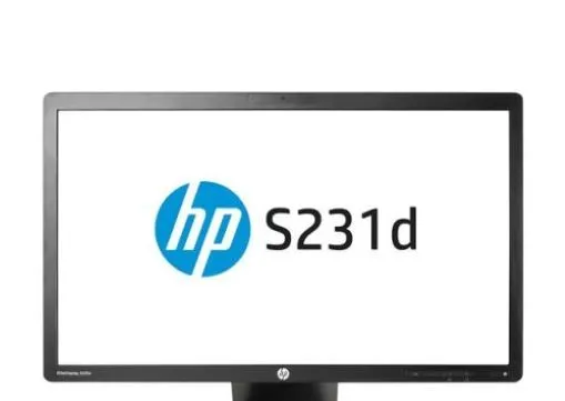 HP S231d EliteDisplay 23" IPS FHD W-LED hintergrundbeleuchteter LCD Monitor VGA DP USB - kein Ständer