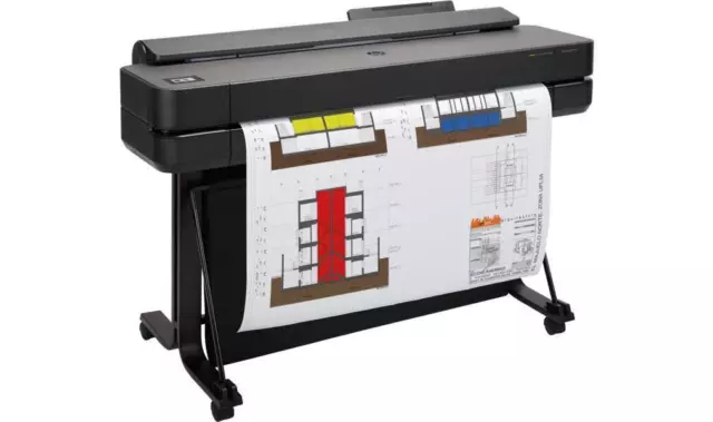 HP DesignJet T650 Tintenstrahl-Großformatdrucker Plotter 2